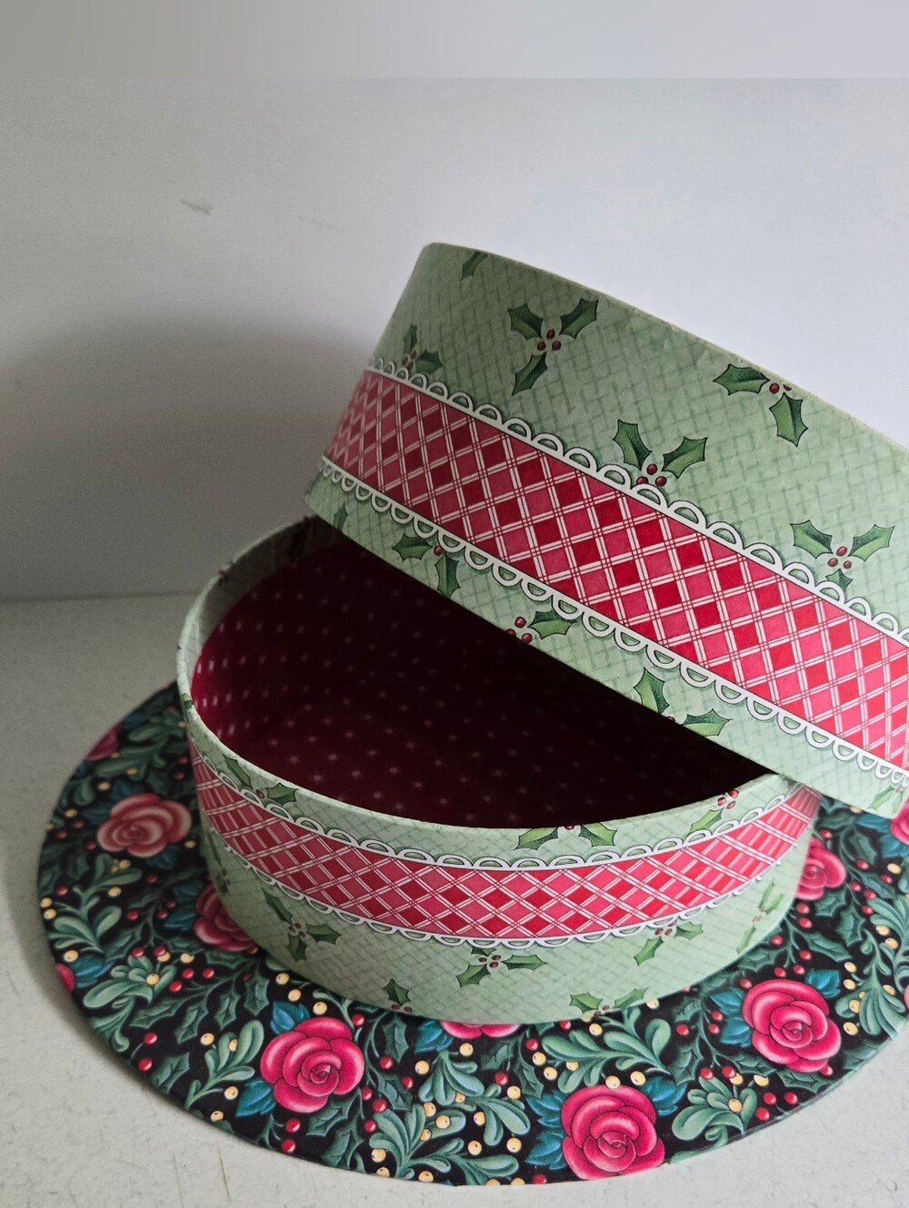 Mary Engelbreit Hat Box Vintage  Storage Box